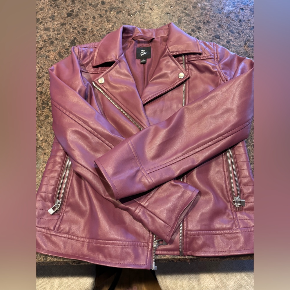 Girls Large Moto Jacket